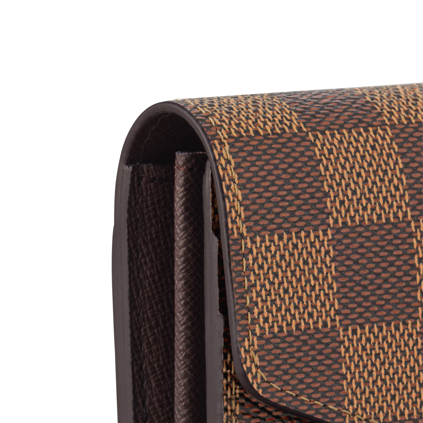 Louis Vuitton Damier Ebene Canvas Sarah Wallet - Brown