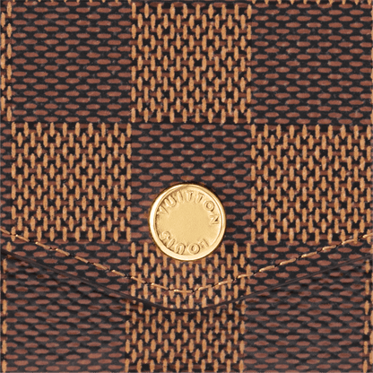 Louis Vuitton Damier Ebene Canvas Sarah Wallet - Brown
